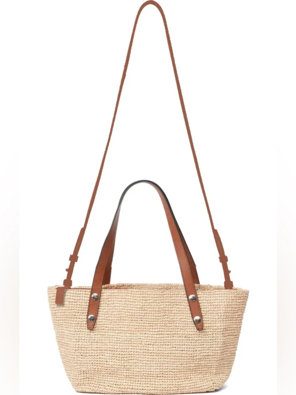 rag & bone Small Daily Straw Tote - Picture 3 of 3